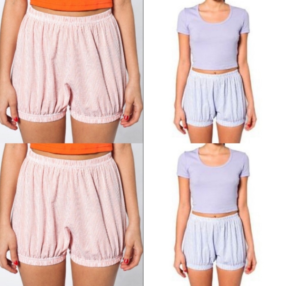 (2) American apparel bloomers